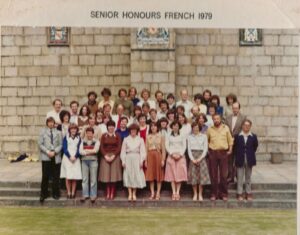 Photograph of French graduates 50 years ago